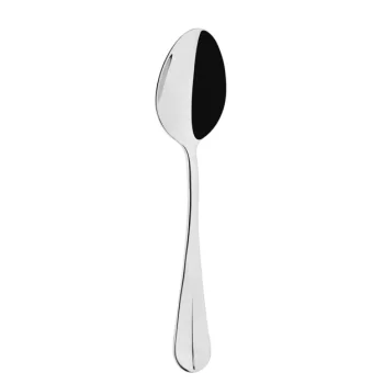 Broggi Baguette Collection Silver Plated Dessert Spoon - Set of 12