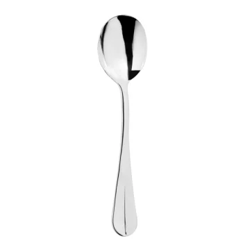 Broggi Baguette Collection Silver Plated Soup Spoon - Set of 12