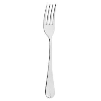 Broggi Baguette Collection Silver Plated Table Fork - Set of 12