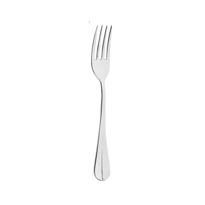 Broggi Baguette Collection Silver Plated Serving Fork - Set of 12