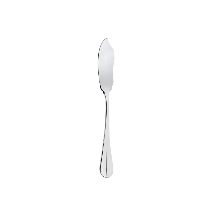 Broggi Baguette Collection Silver Plated Fish Knife - Set of 12