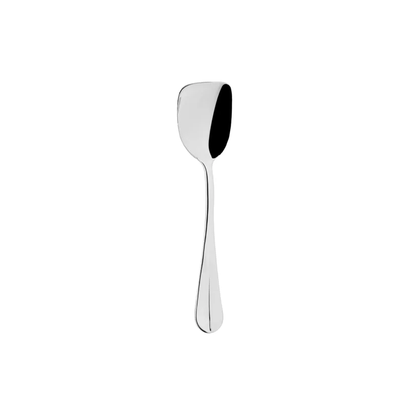 Broggi Baguette Collection Silver Plated Ice Cream Spoon - Set of 12