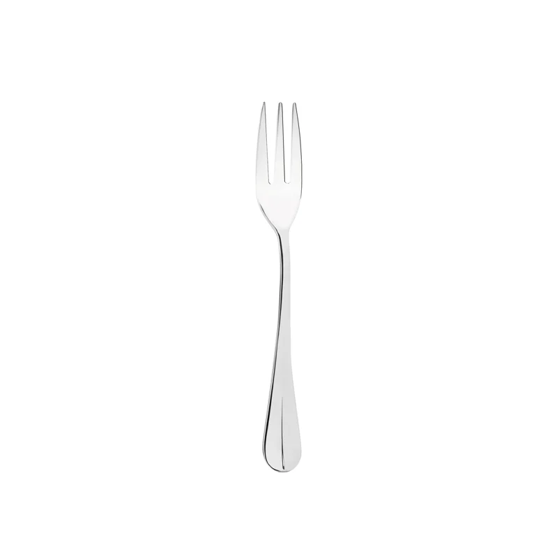 Broggi Baguette Collection Silver Plated Cake Fork - Set of 12
