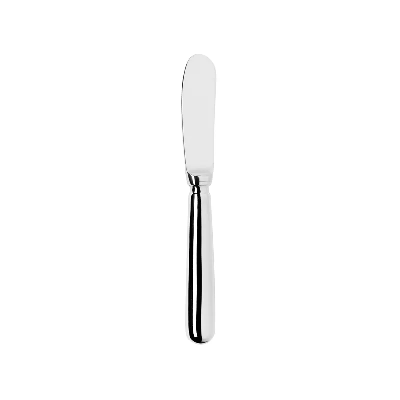 Broggi Baguette Collection Silver Plated Butter Knife Hollow Handle - Set of 12