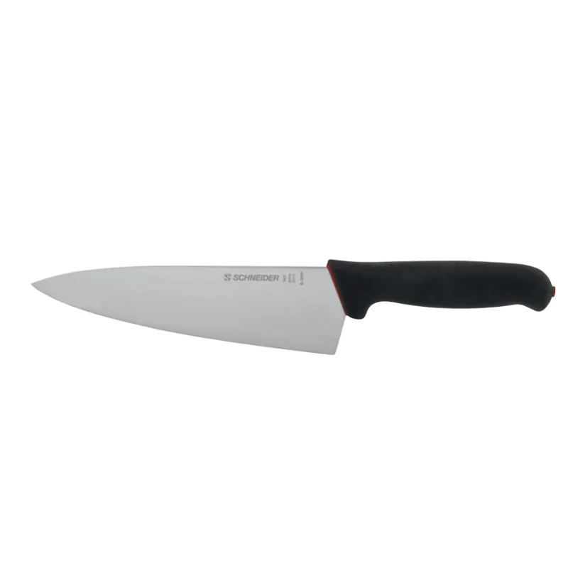 Wide Blade Chef's Knife with Soft Grip Handle - 200 mm Wide Blade Chef's Knife with Soft Grip Handle - 200 mm
