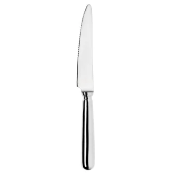 Broggi Baguette Collection Silver Plated Steak Knife Hollow Handle - Set of 12