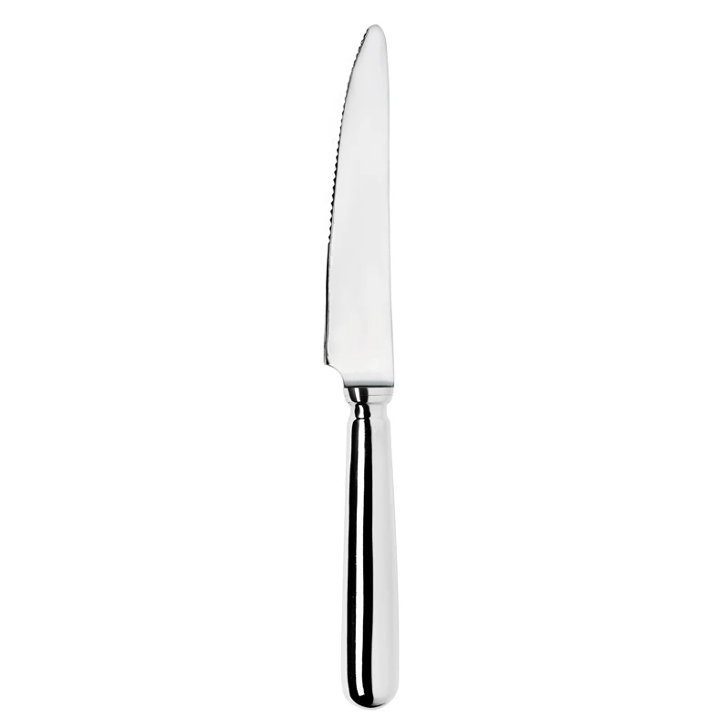 Broggi Baguette Collection Silver Plated Steak Knife Hollow Handle - Set of 12 Broggi Baguette Collection Silver Plated Steak Knife Hollow Handle - Set of 12