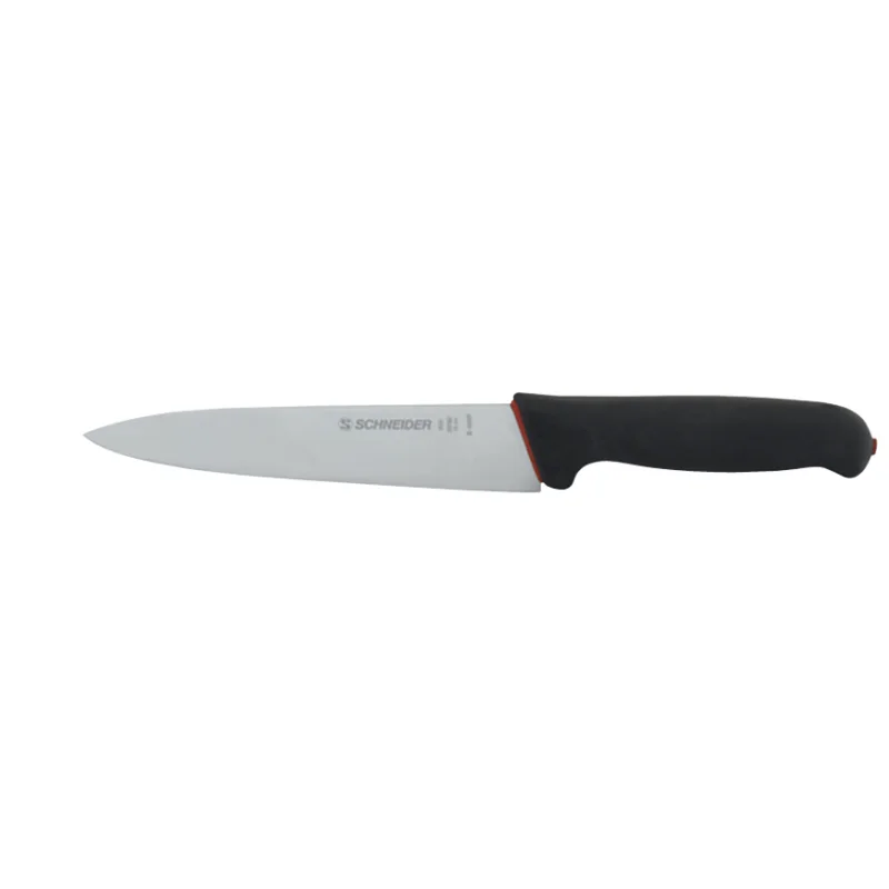 Narrow Blade Chef's Knife with Soft Grip Handle - 180 mm