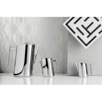 Broggi Zeta Collection Stainless Steel Champagne Bucket Zeta 19 x 15 cm H.19.5 cm