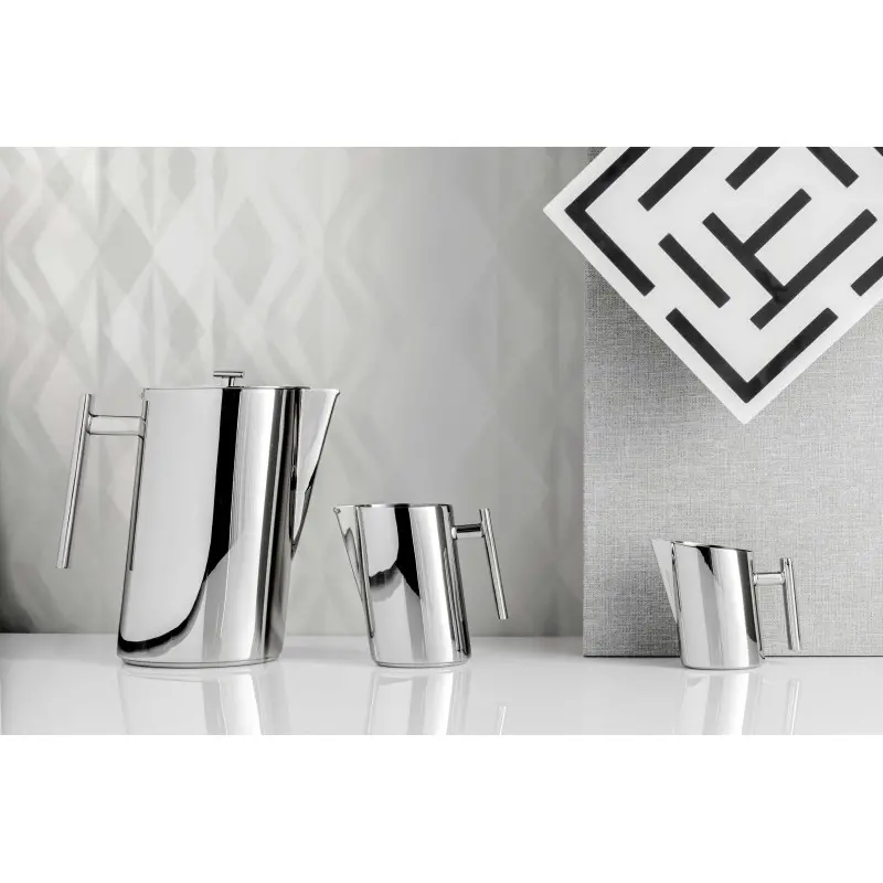 Broggi Zeta Collection Stainless Steel Champagne Bucket Zeta 19 x 15 cm H.19.5 cm Broggi Zeta Collection Stainless Steel Champagne Bucket Zeta 19 x 15 cm H.19.5 cm