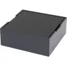 Broggi Collection Wood Bento Box. Square. Black Wood