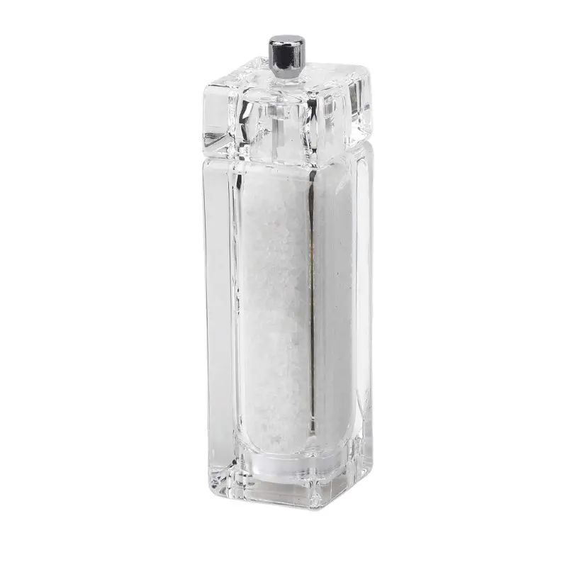 Broggi Collection Salt Mill Square Acrylic H.14.5 cm