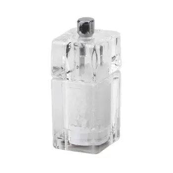 Broggi Collection Salt Mill Square Acrylic H.9 cm