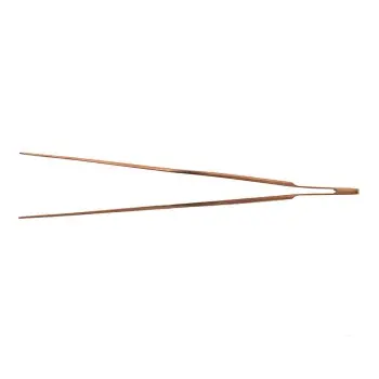 Mercer Culinary Precision Plus Tong - Offset - 6 1/2" - Rose Gold - Set of 12