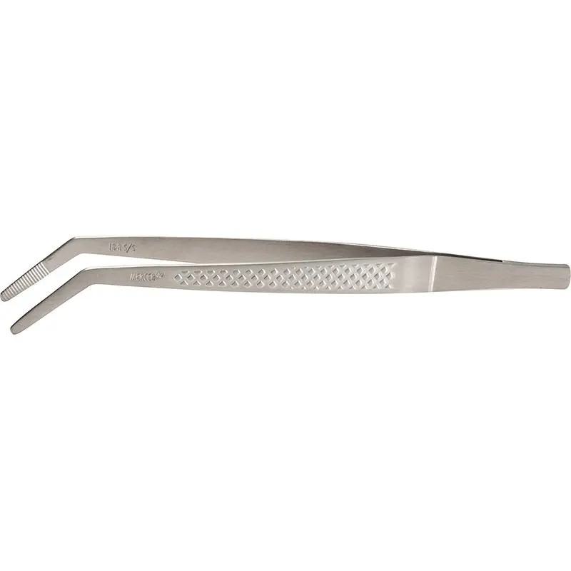 Mercer Culinary Precision Plus Tong - Curved Tip - 6 1/8" - Mercer Culinary Precision Plus Tong - Curved Tip - 6 1/8" -