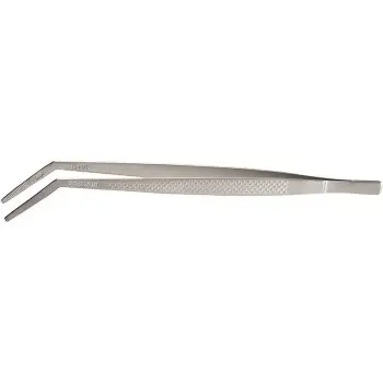 Mercer Culinary Precision Plus Tong - Curved Tip - 9 3/8" -