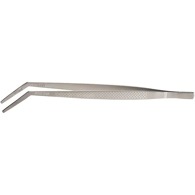 Mercer Culinary Precision Plus Tong - Curved Tip - 9 3/8" -