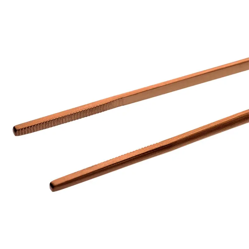 Mercer Culinary Precision Plus Tong - Offset - 7 7/8" - Rose Gold - Set of 12 Mercer Culinary Precision Plus Tong - Offset - 7 7/8" - Rose Gold - Set of 12