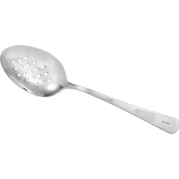 Mercer Culinary Plating Spoon - Perforated Bowl - 7 7/8" -
