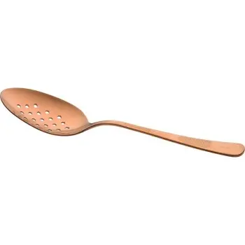 Mercer Culinary Plating Spoon - Perforated Bowl - 9" - Rose Gold - Set of 12