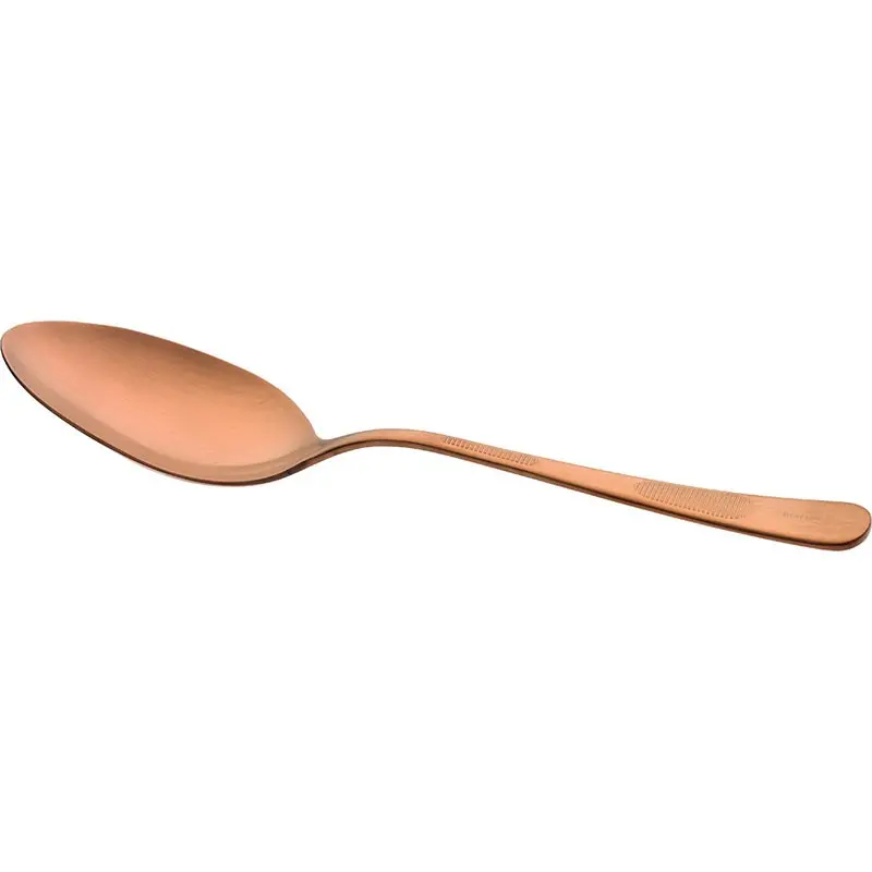 Mercer Culinary Plating Spoon - Solid Bowl - 9" - Rose Gold -