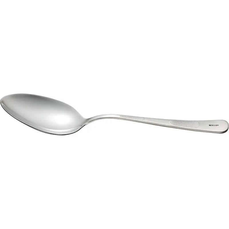 Mercer Culinary Plating Spoon - Solid Bowl - 9" - Set of 12 Mercer Culinary Plating Spoon - Solid Bowl - 9" - Set of 12