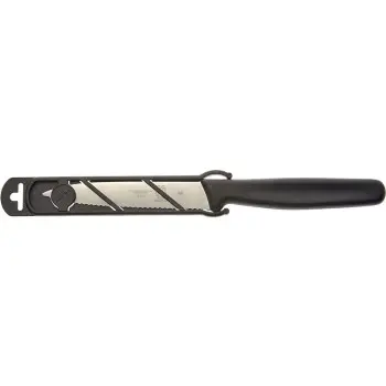 Mercer Culinary 4" Utility Knife - Pointed Tip - Wavy Edge - Bulk -