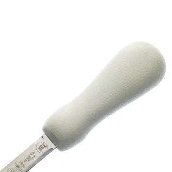 Mercer Culinary 2.75" Providence Style Oyster Knife - Poly Handle - White - Set of 12