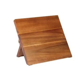 Mercer Culinary Magnetic Board - Acacia - 9 1/2" x 8 5/8" x 3/4"