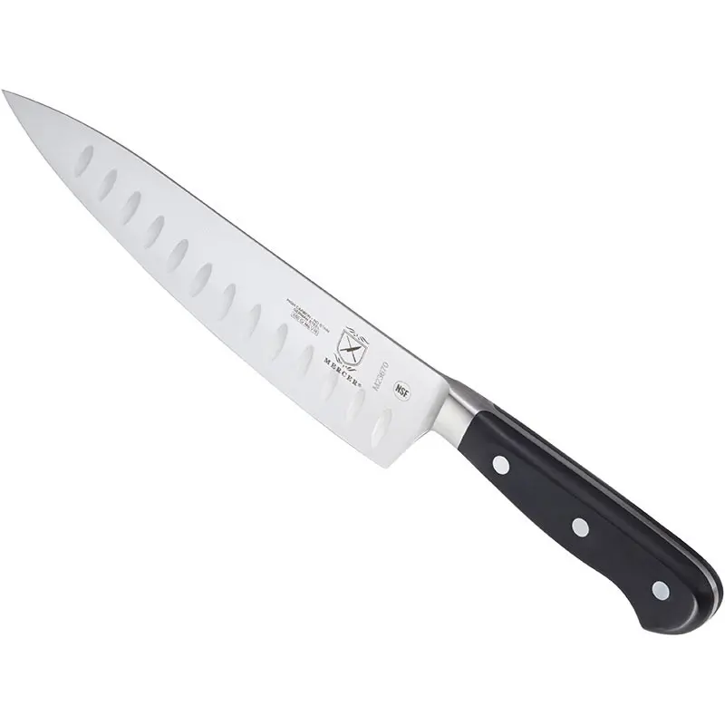 Mercer Culinary 8" Chef's Knife - Granton Edge -