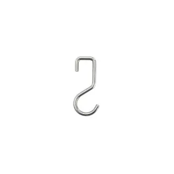 Mercer Culinary Stainless Steel S Hooks - set 6 - for magnetic bars - Set of 12