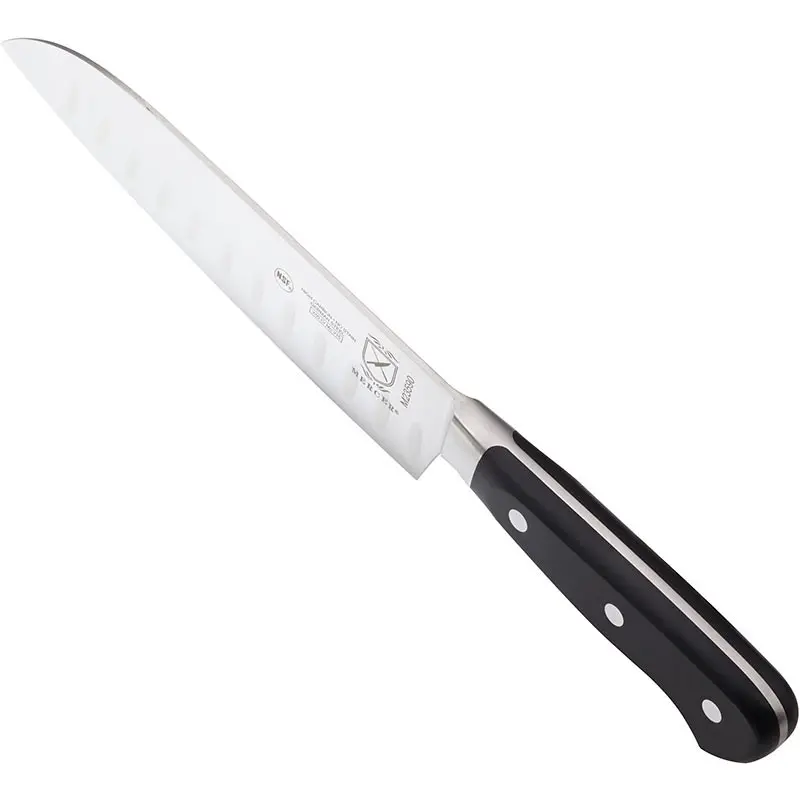 Mercer Culinary 7" Santoku – Granton Edge - Set of 6