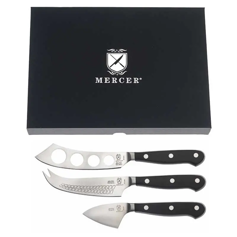 Mercer Culinary 3 - Pc. Cheese Knife Set - POM Handle -