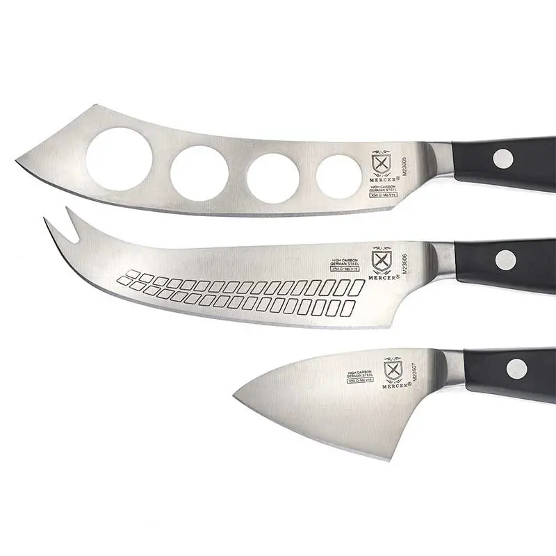 Mercer Culinary 3 - Pc. Cheese Knife Set - POM Handle -