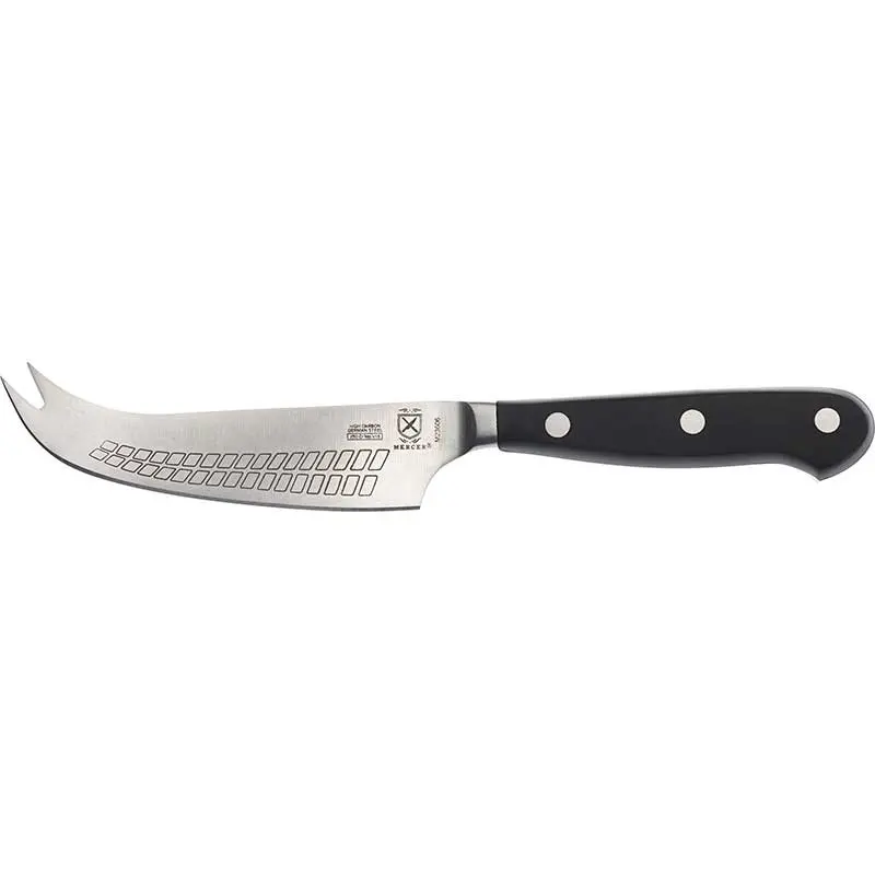 Mercer Culinary 4 3/4" Hard Cheese Knife - POM Handle -