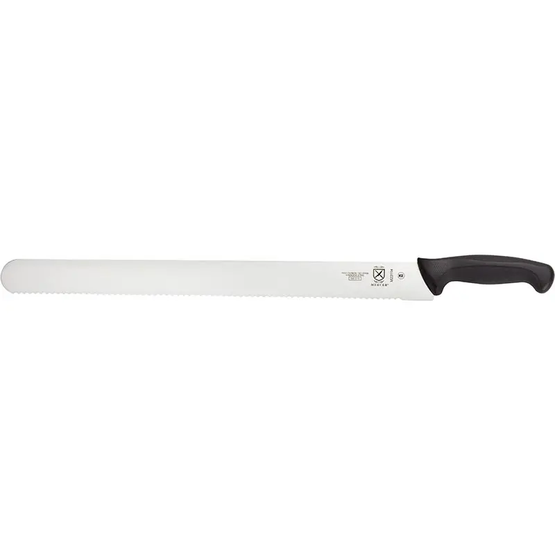Mercer Culinary 18" Cake Slicer - Wavy Edge - Set of 6