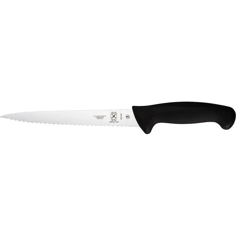 Mercer Culinary 8" Utility - Wavy Edge - Mercer Culinary 8" Utility - Wavy Edge -