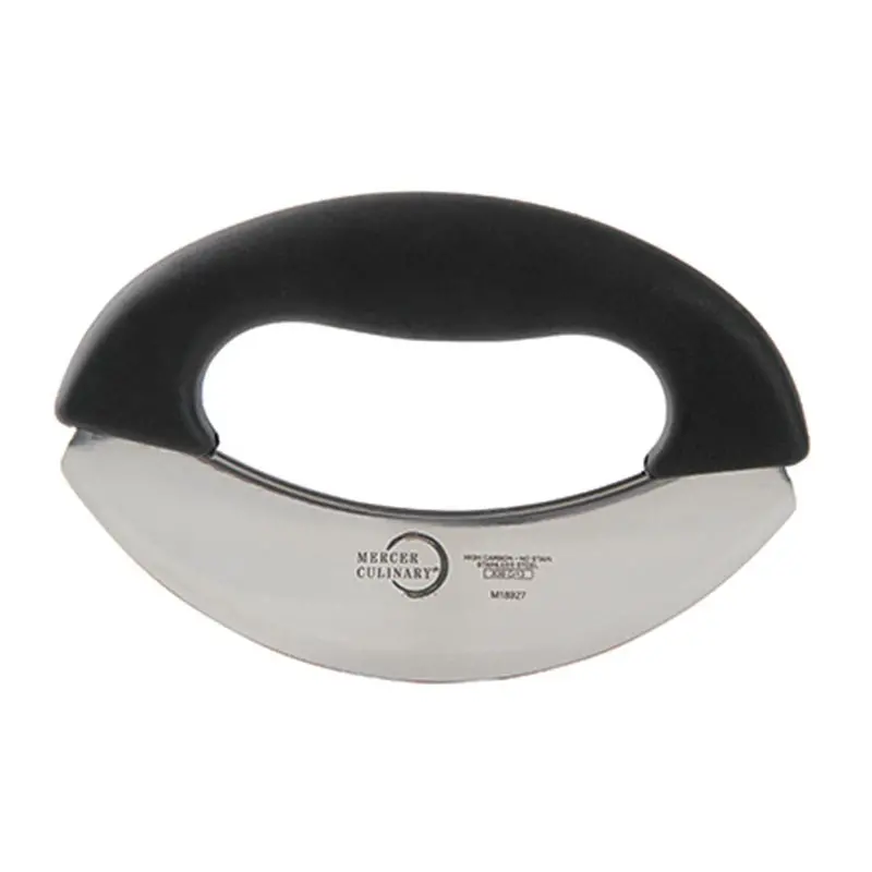 Mercer Culinary 7" Double Blade Mezzaluna - 1 Piece Handle - Set of 12 Mercer Culinary 7" Double Blade Mezzaluna - 1 Piece Handle - Set of 12