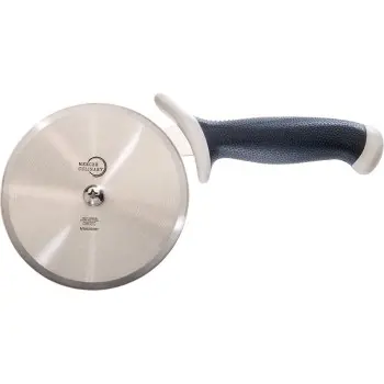 Mercer Culinary 5" Pizza Cutter - White Handle - Set of 6