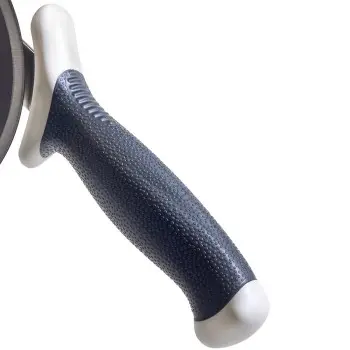 Mercer Culinary 5" Pizza Cutter - White Handle - Set of 6