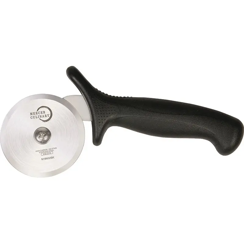 Mercer Culinary 2.75" Pizza Cutter - Black Handle - Set of 6 Mercer Culinary 2.75" Pizza Cutter - Black Handle - Set of 6