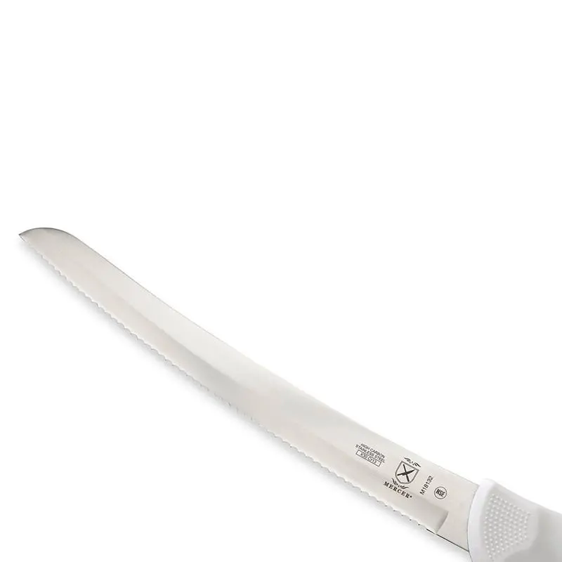 Mercer Culinary 10" Curved Bread - Wavy Edge -