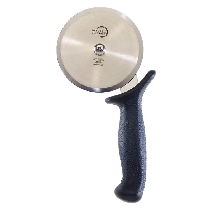 Mercer Culinary 4" Pizza Cutter - Black Handle - Set of 6 Mercer Culinary 4" Pizza Cutter - Black Handle - Set of 6