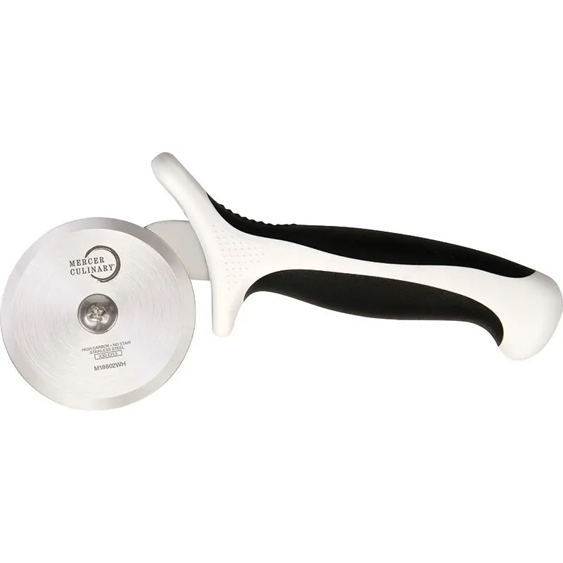 Mercer Culinary 2.75" Pizza Cutter - White Handle - Set of 6 Mercer Culinary 2.75" Pizza Cutter - White Handle - Set of 6