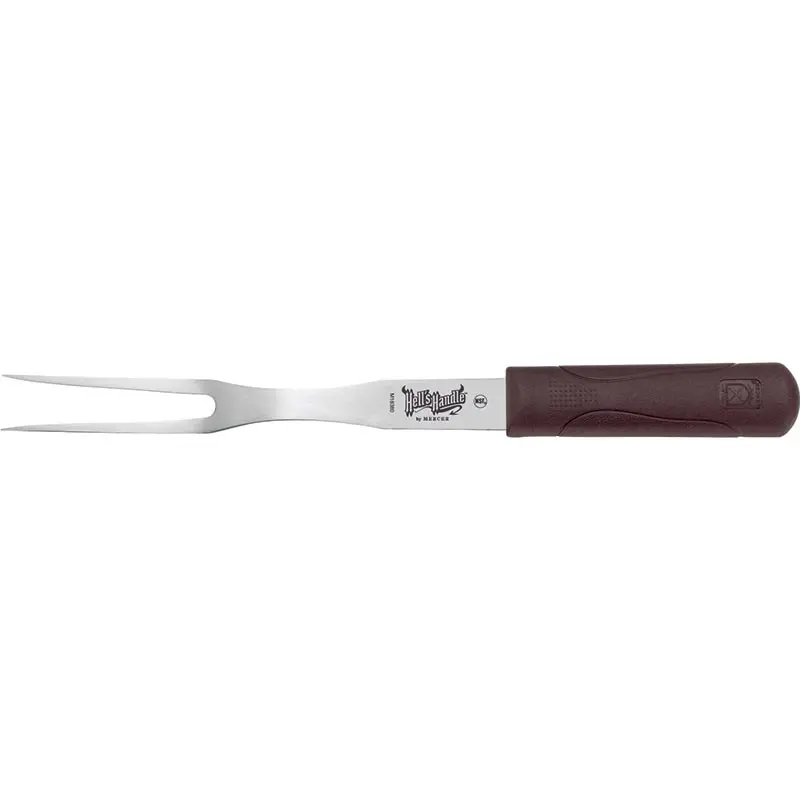Mercer Culinary Hell's Handle® 8" Fork - High Heat Resistant Handle - Set of 6 Mercer Culinary Hell's Handle® 8" Fork - High Heat Resistant Handle - Set of 6