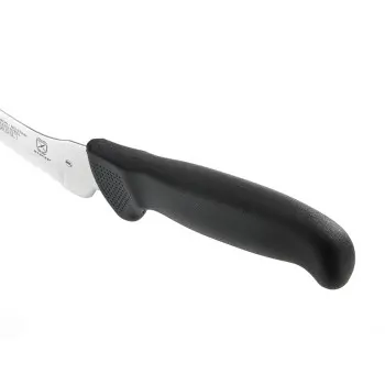 Mercer Culinary 8" Offset Bread - Wavy Edge - Black Handle -