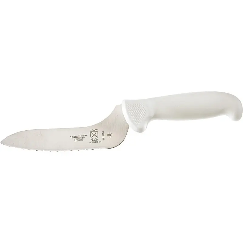Mercer Culinary 6" Offset Bread - Wavy Edge - Set of 6