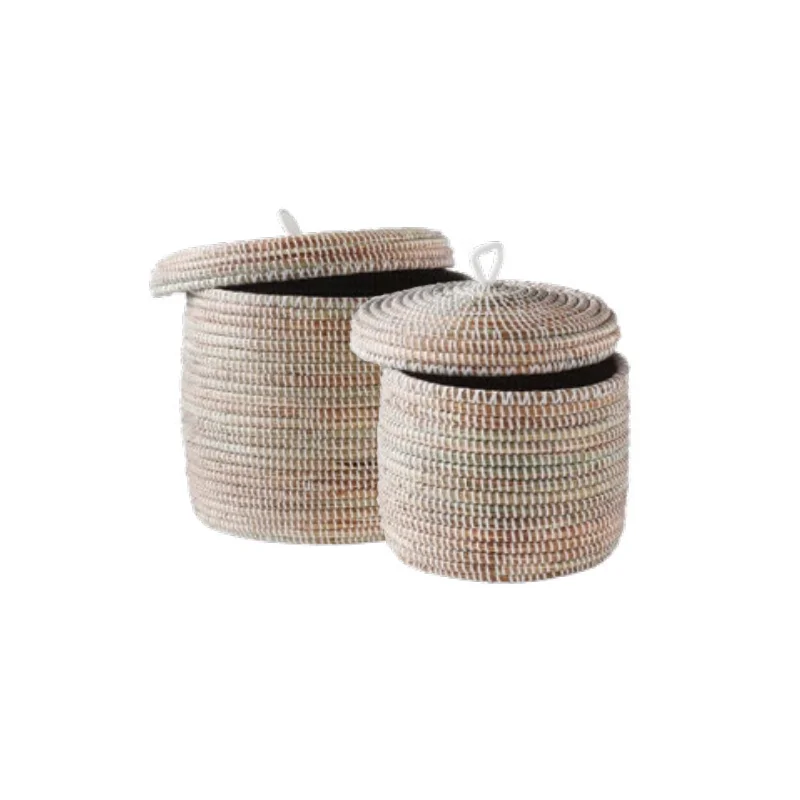 Elegant Set Of 2 Flat Boxes - 26 x 26/13 x 18/8 x 10 cm