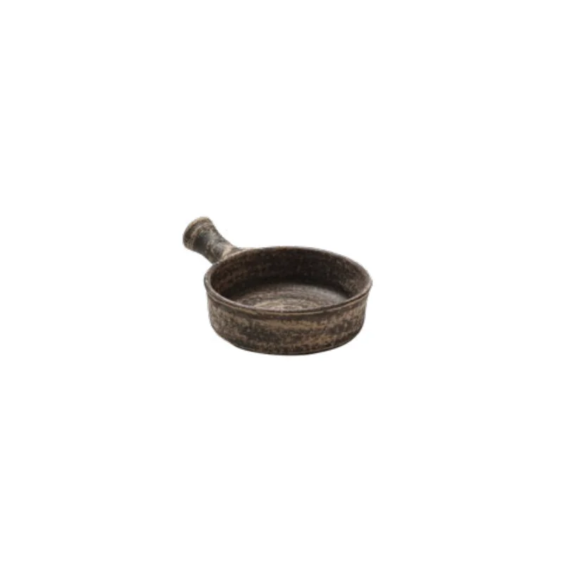 Elegant Casserole With Handle - Handcrafted Ceramic - 15 x 5 cm Elegant Casserole With Handle - Handcrafted Ceramic - 15 x 5 cm