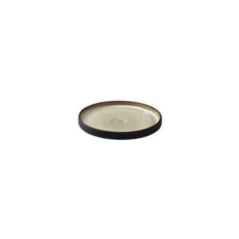 Elegant Side Plate - Handcrafted Ceramic - 21 cm